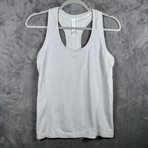 Athleta Racerback Striped Tank Top Small | Workout Activewear